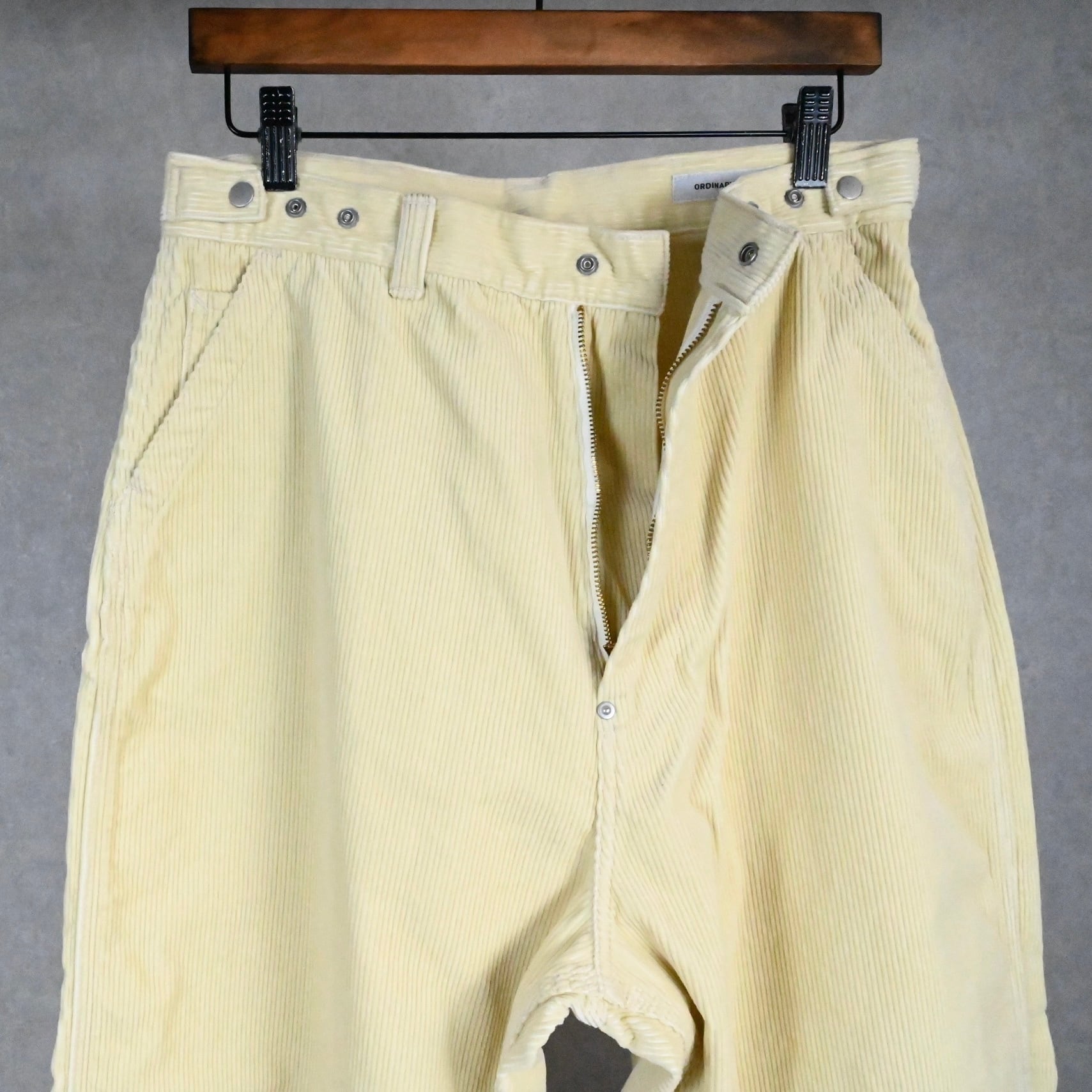 Ordinaryfits】CORDUROY BELL PANTS オーディナリーフィッツ