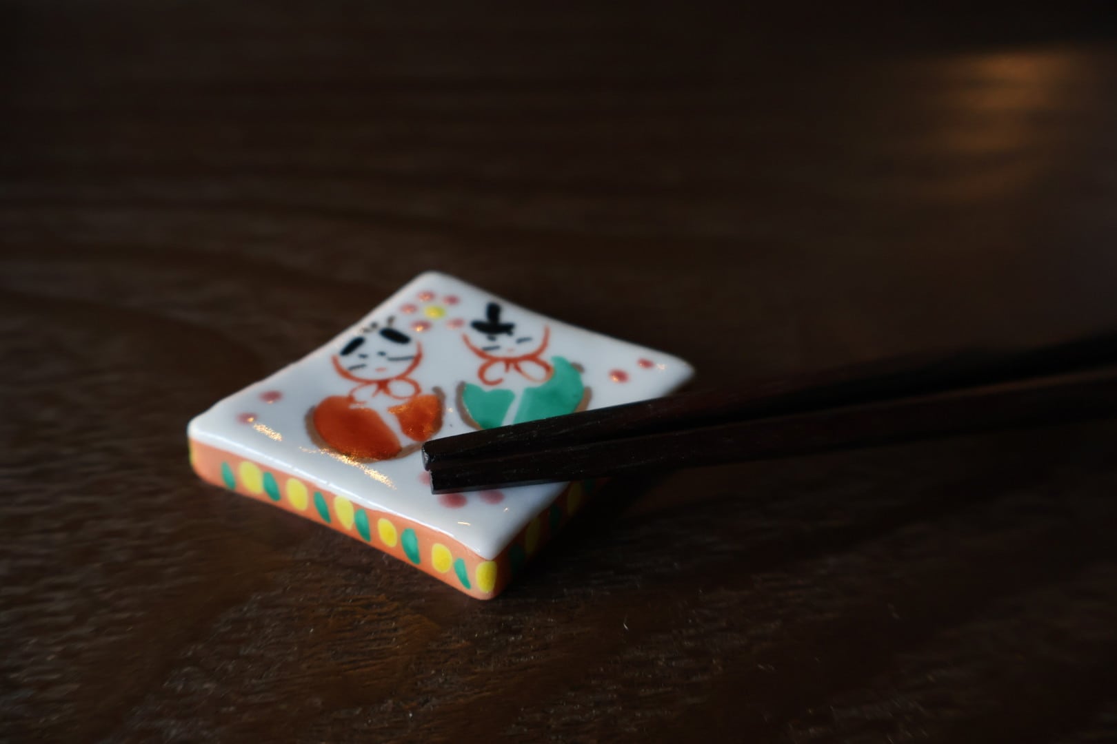 清水焼 京のひなまつり 箸置セット | うつわ通販 土岐陶器店 / ONLINE SHOP