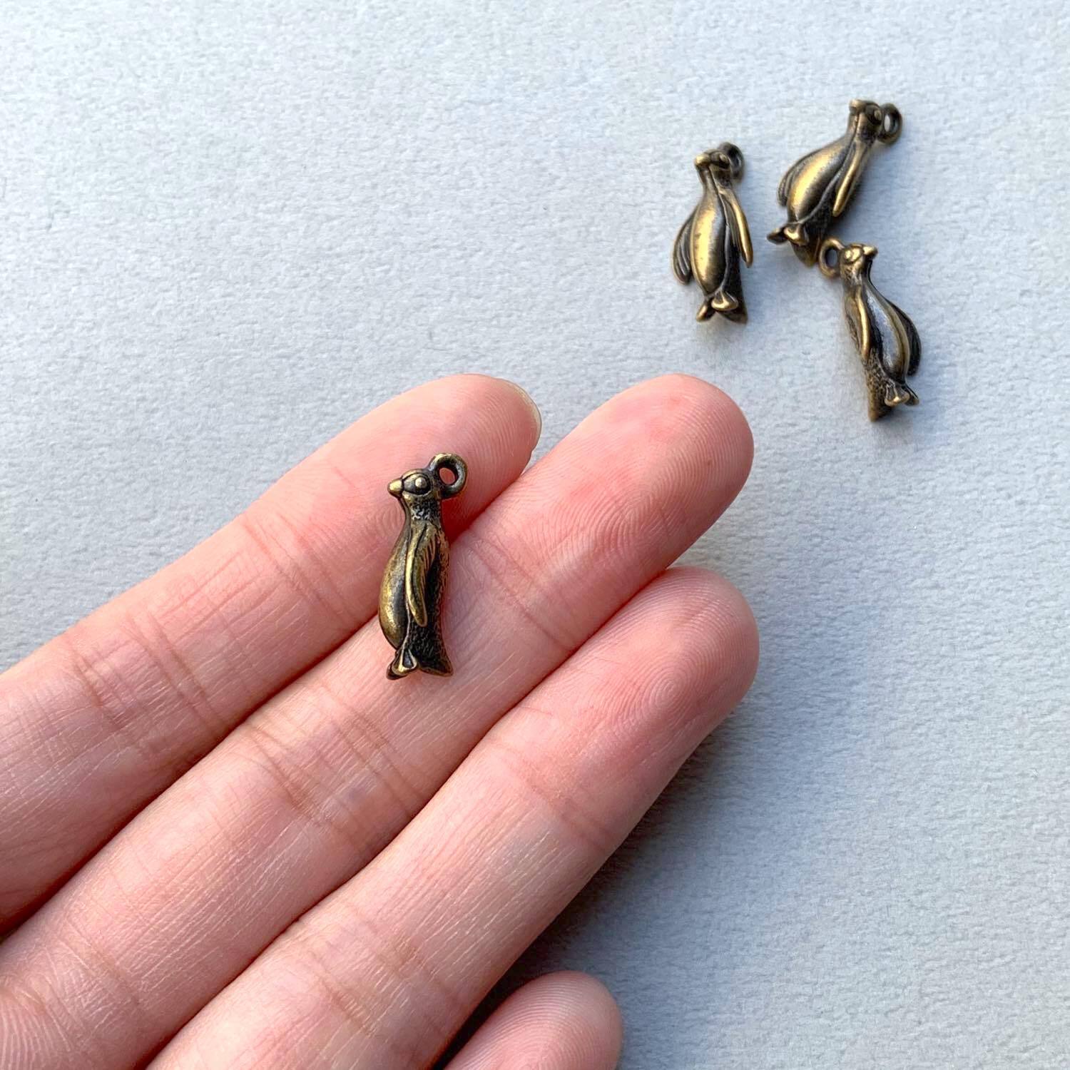 最終入荷〉アンティーク風 ペンギンチャーム | Dua-アクセサリーパーツ