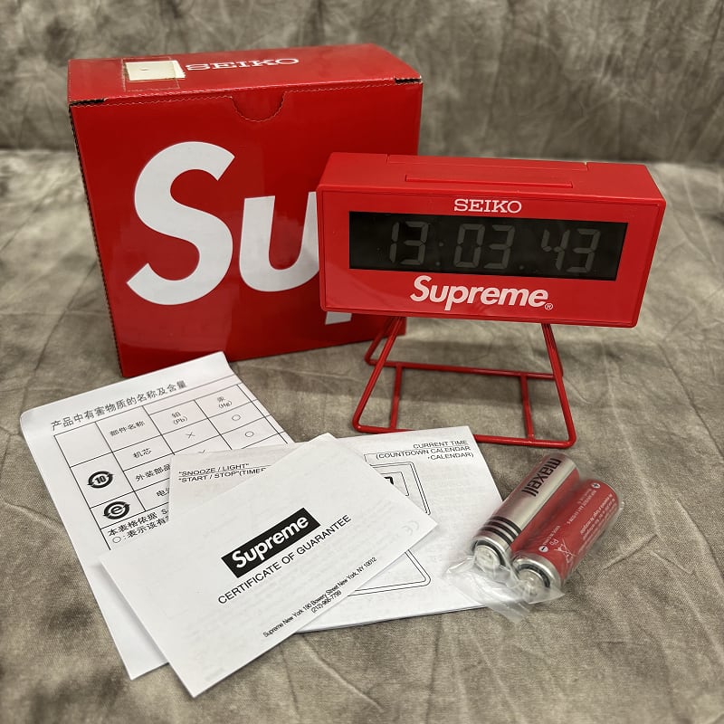 Supreme Seiko Marathon Clock シュプリーム セイコー（Supreme/Seiko  