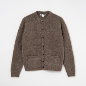 Mohair knit cardigan（MOCHA）