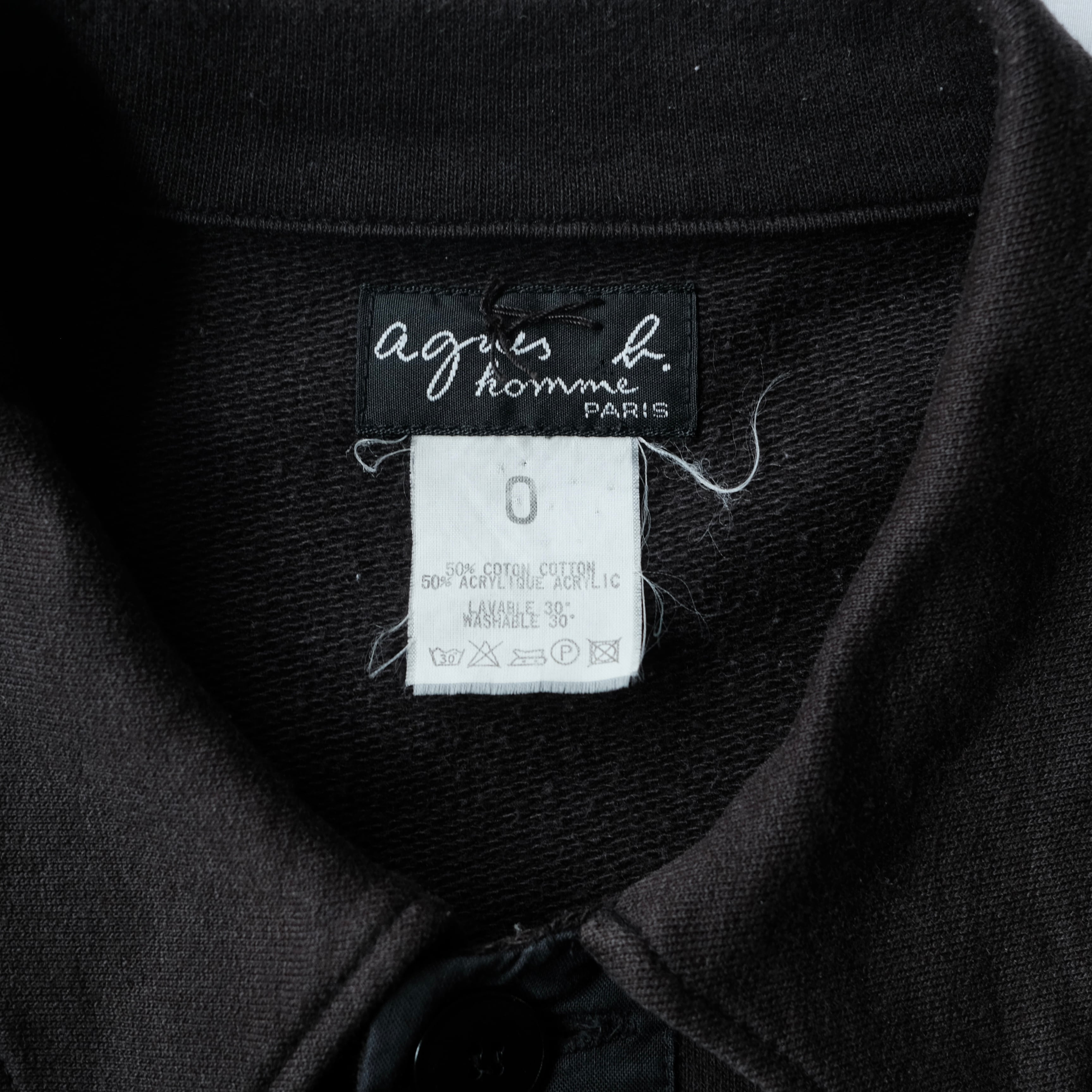 agnes b. HOMME SWEAT JACKET | safarionline