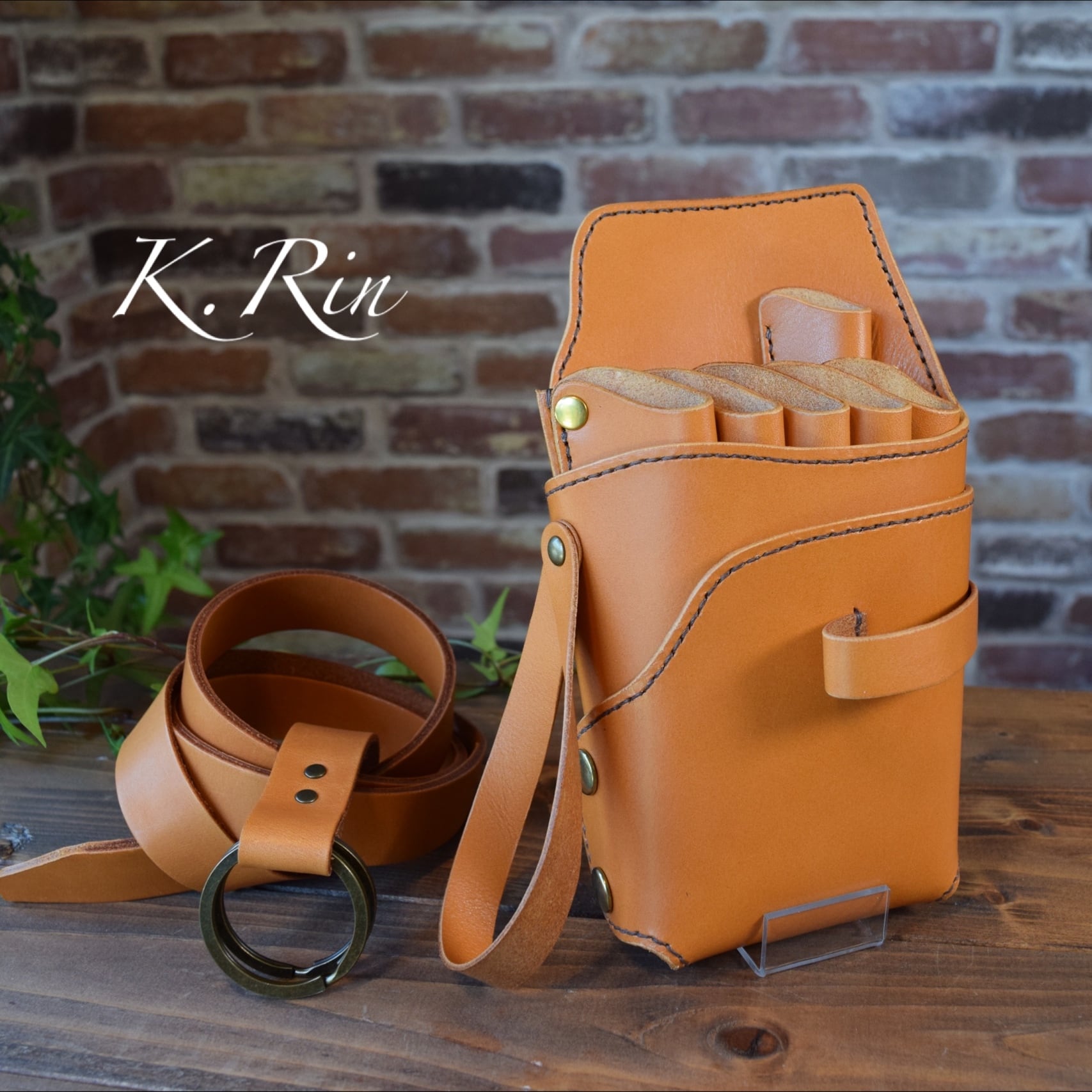 umasio様専用オーダーシザーケース 6丁 オレンジ グリーン 楽天市場