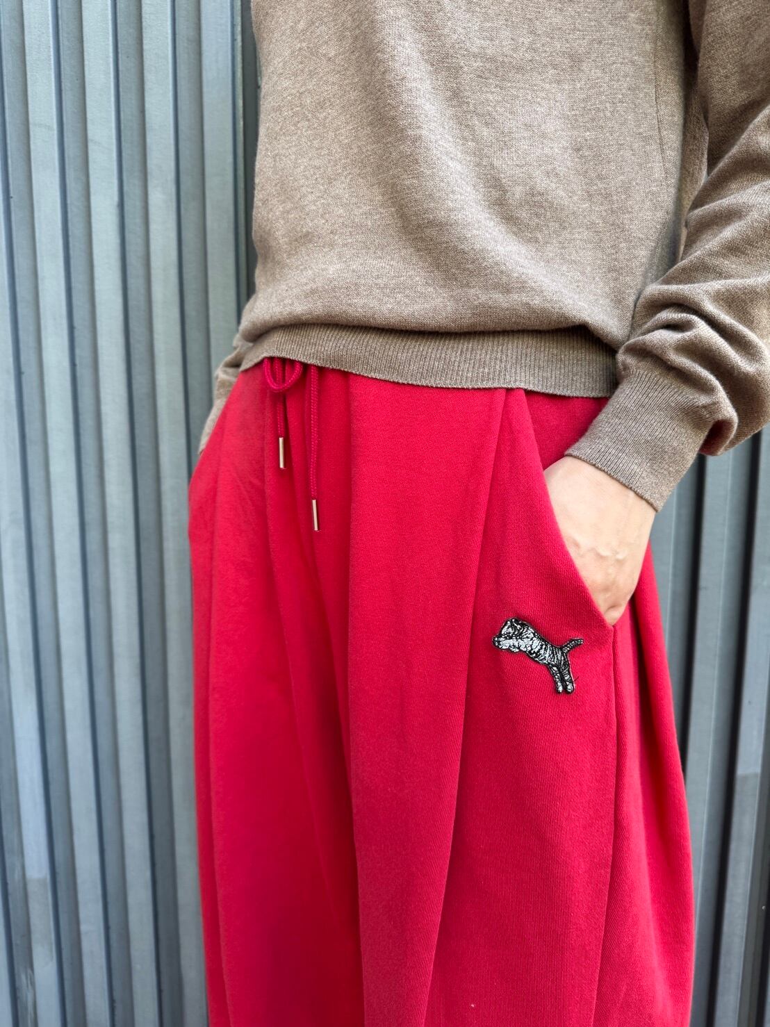 TORA BARREL PANTS 223J522 | TRANOI.offical STORE