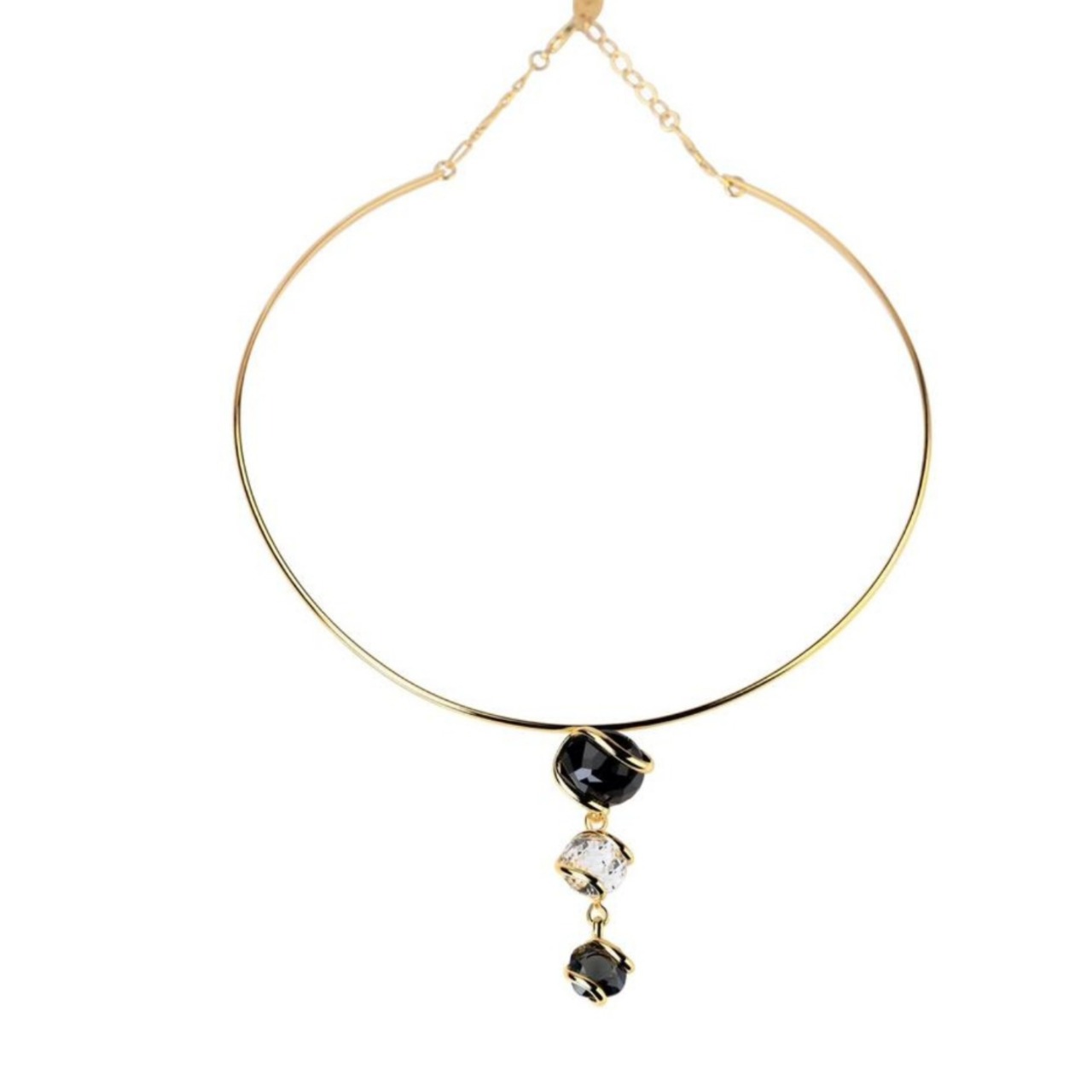 BUBBLE  *black*  -collier-