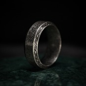 NORD_014. ORMR DRAGON RING / vintage silver