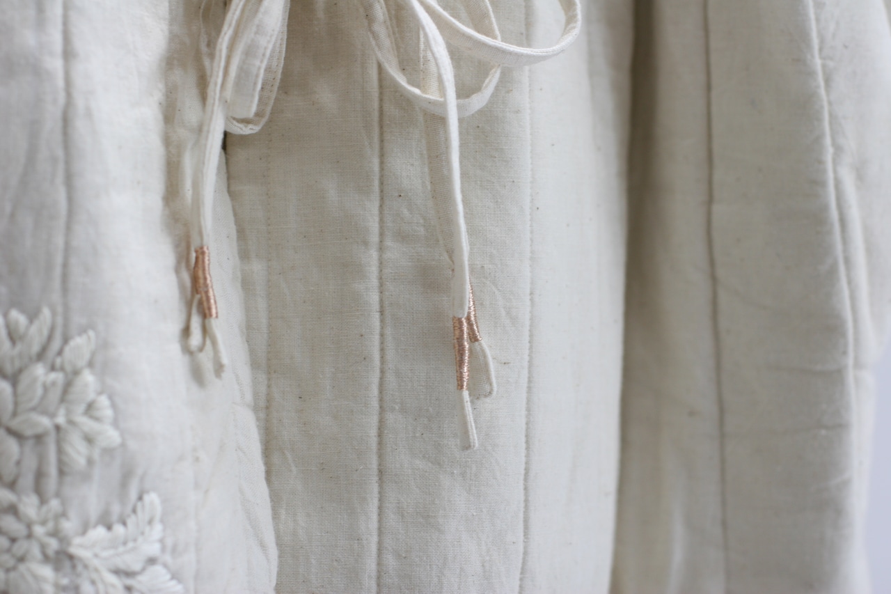 【GUPTIHA】Sobakasu Khadi Quilt Jacket(63413-096)