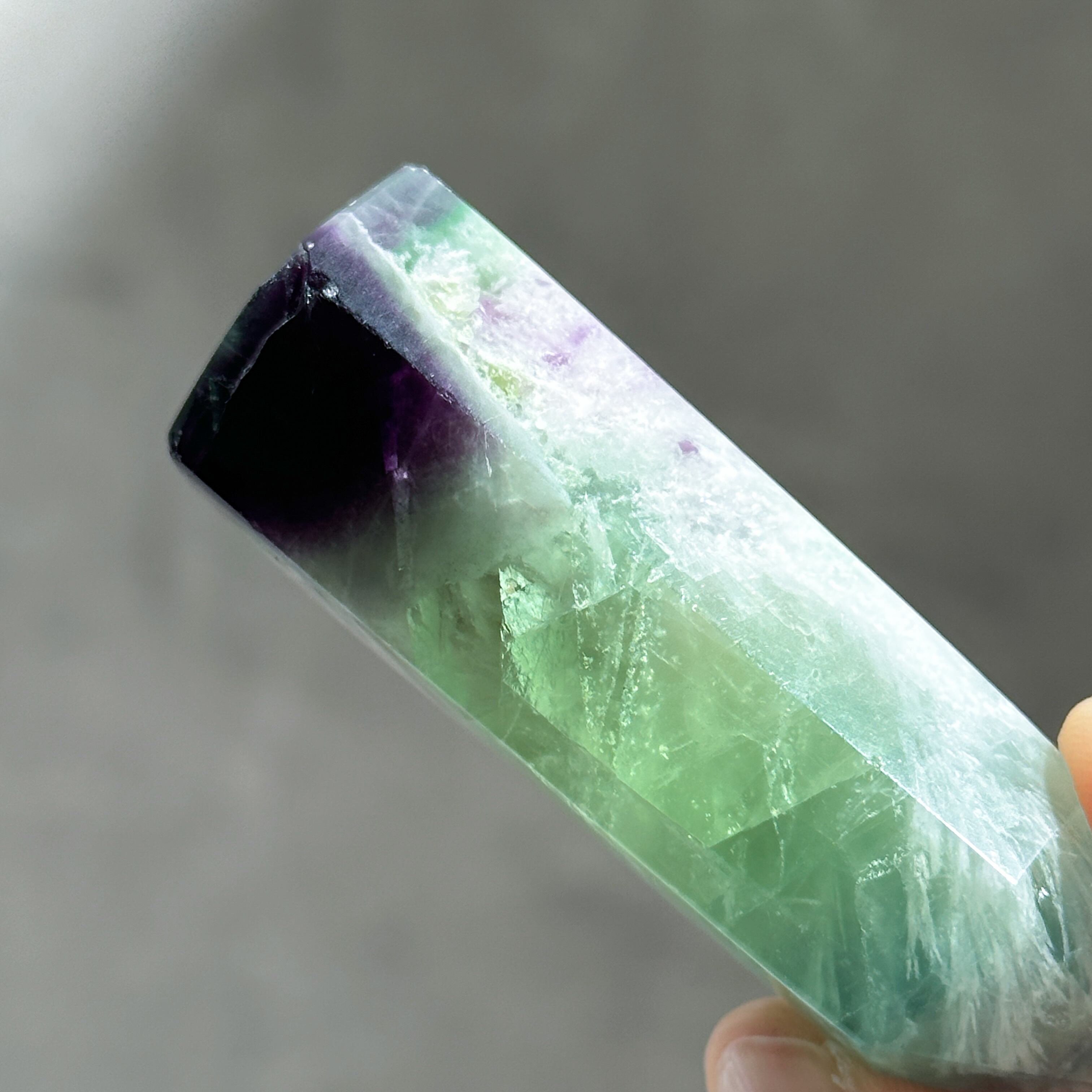 フローライトタワー エンジェルフェザーフローライトタワー 01◇ Angel Feather Fluorite