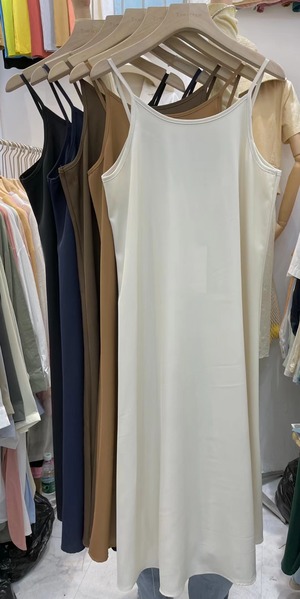 バックリボンキャミワンピース AJ2205-690