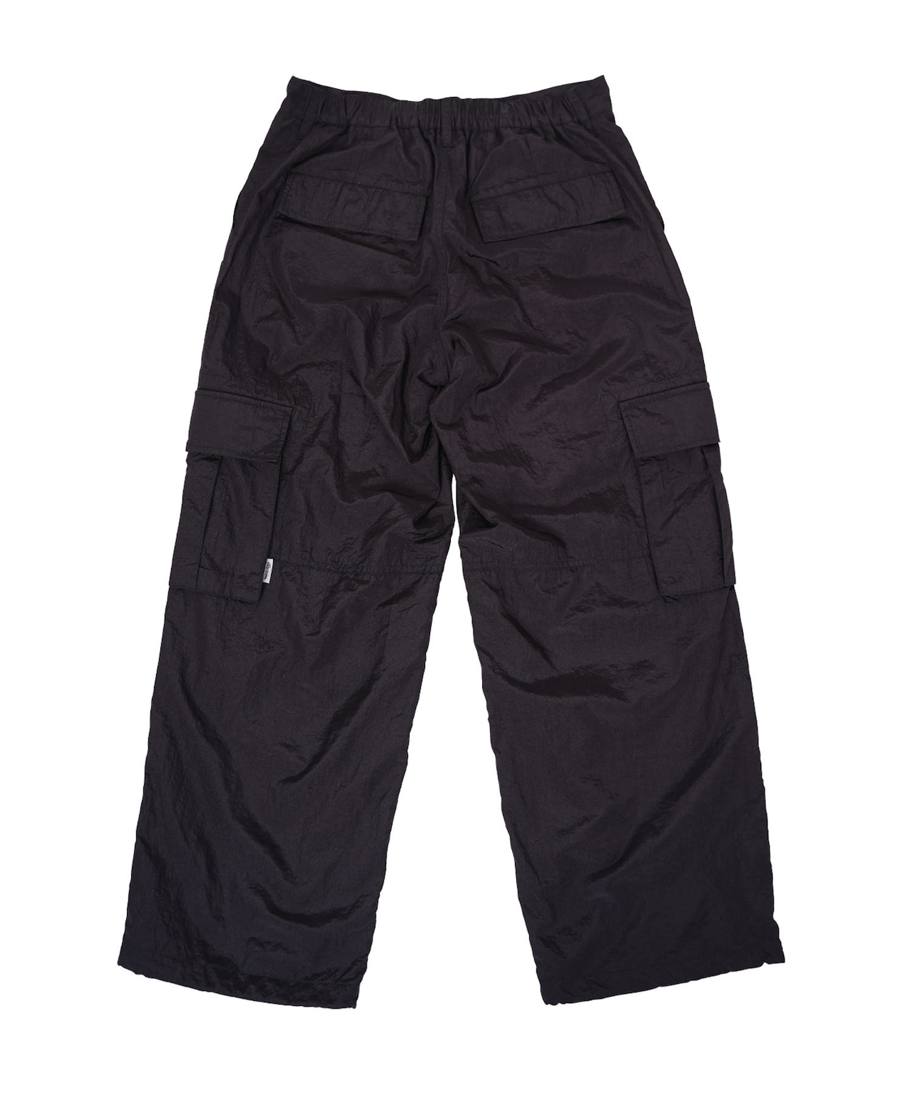 【#Re:room】SATIN NYLON WIDE CARGO PANTS［REP240］