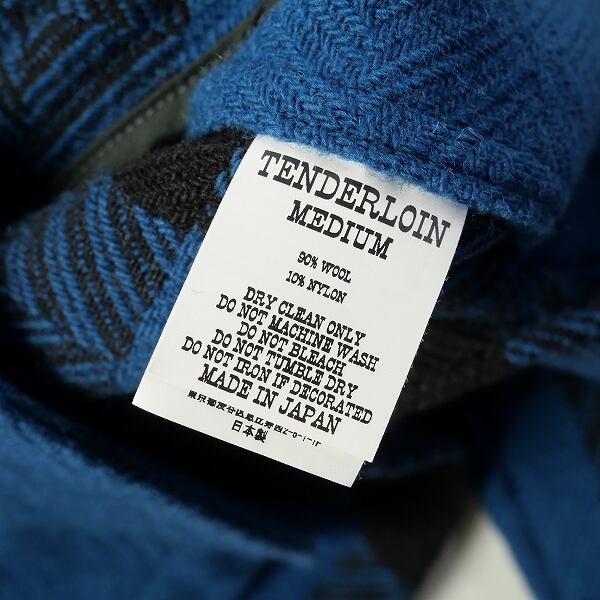 ブルー×レッド TENDERLOIN MELTON CPO JKT テンダーロイン - 通販