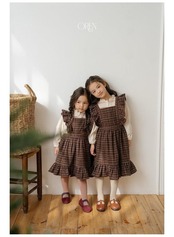 〖取寄〗韓国子供服 / 26winter / oren / ベロアリブタイツ / キッズ *1号~5号*