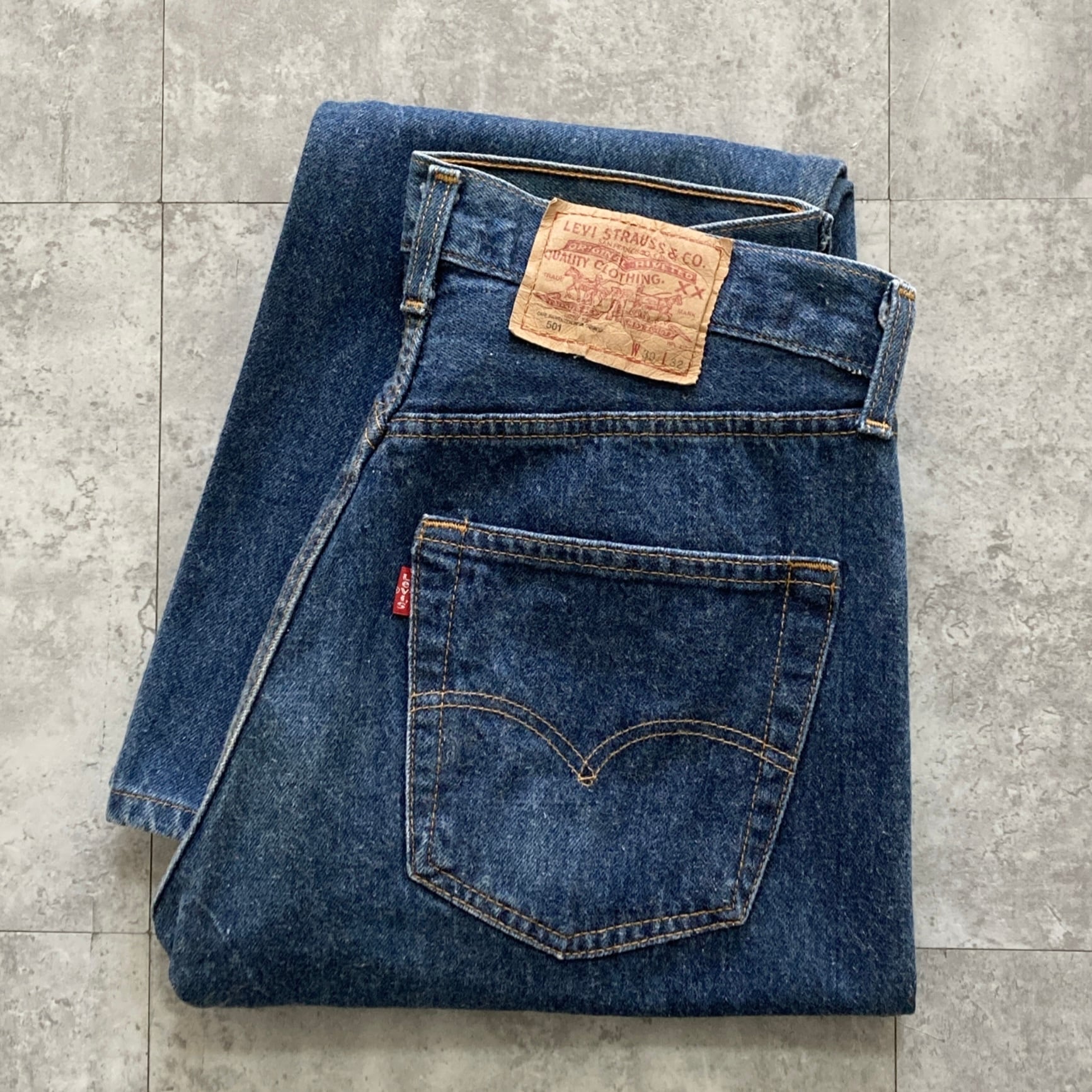 W30 L32】80's Euro.Levis 501 ユーロリーバイス 89年製 UK製 イギリス