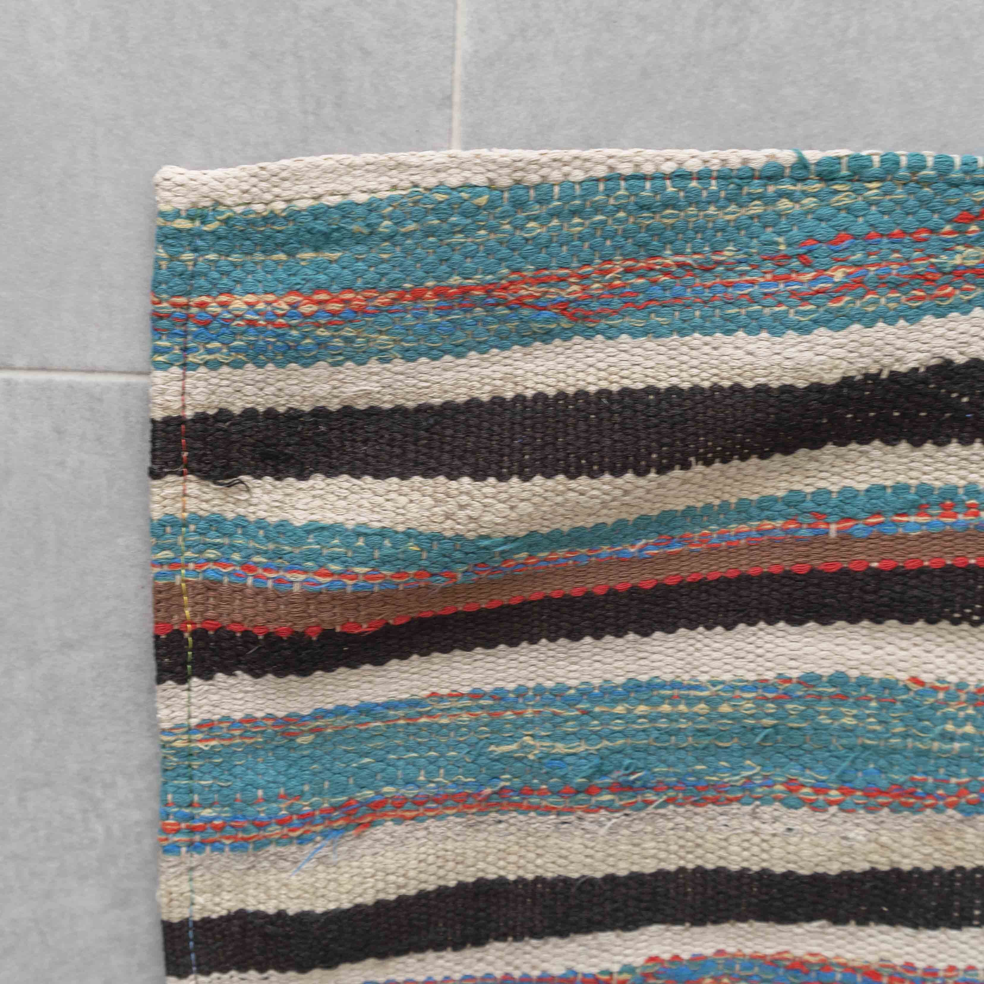 Vintage】ハイク・ラグマット マルチストライプ 