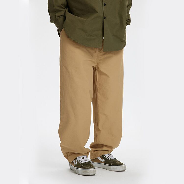 ★RETRO WIDE-LEG CASUAL PANTS　　　A0422