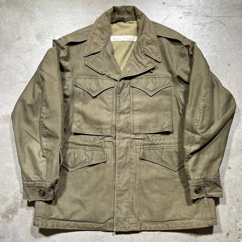 40's U.S.ARMY M-1943 M-43 フィールドジャケット オリーブドラブ 34S