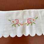 刺繍　棚飾り　色刺繍　ハンドメイドインテリア　野花　12clek23-1