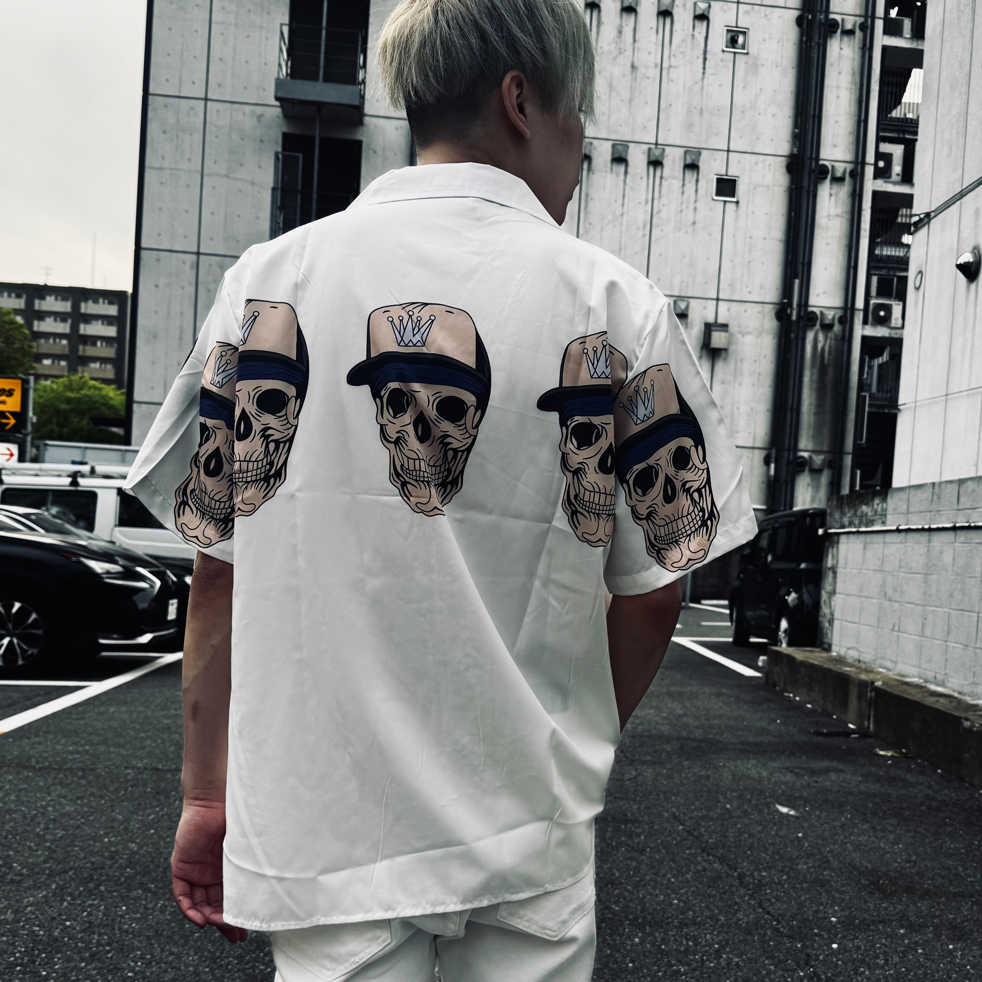 SHIRT トップス 柄シャツ 半袖シャツ ユニセックス