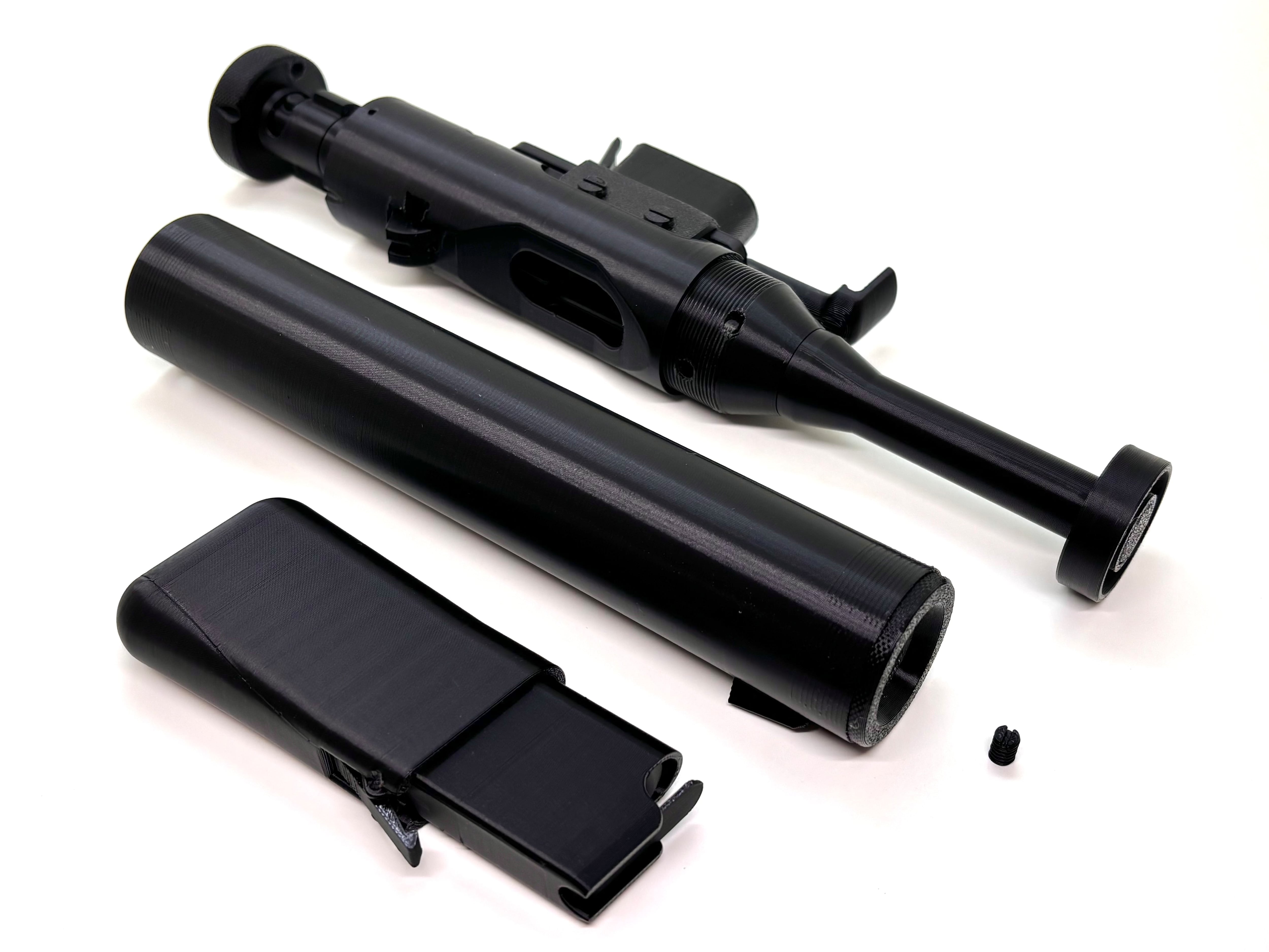 Welrod ウェルロッド消音拳銃 レプリカモデル（金属なし、発射機能なし
