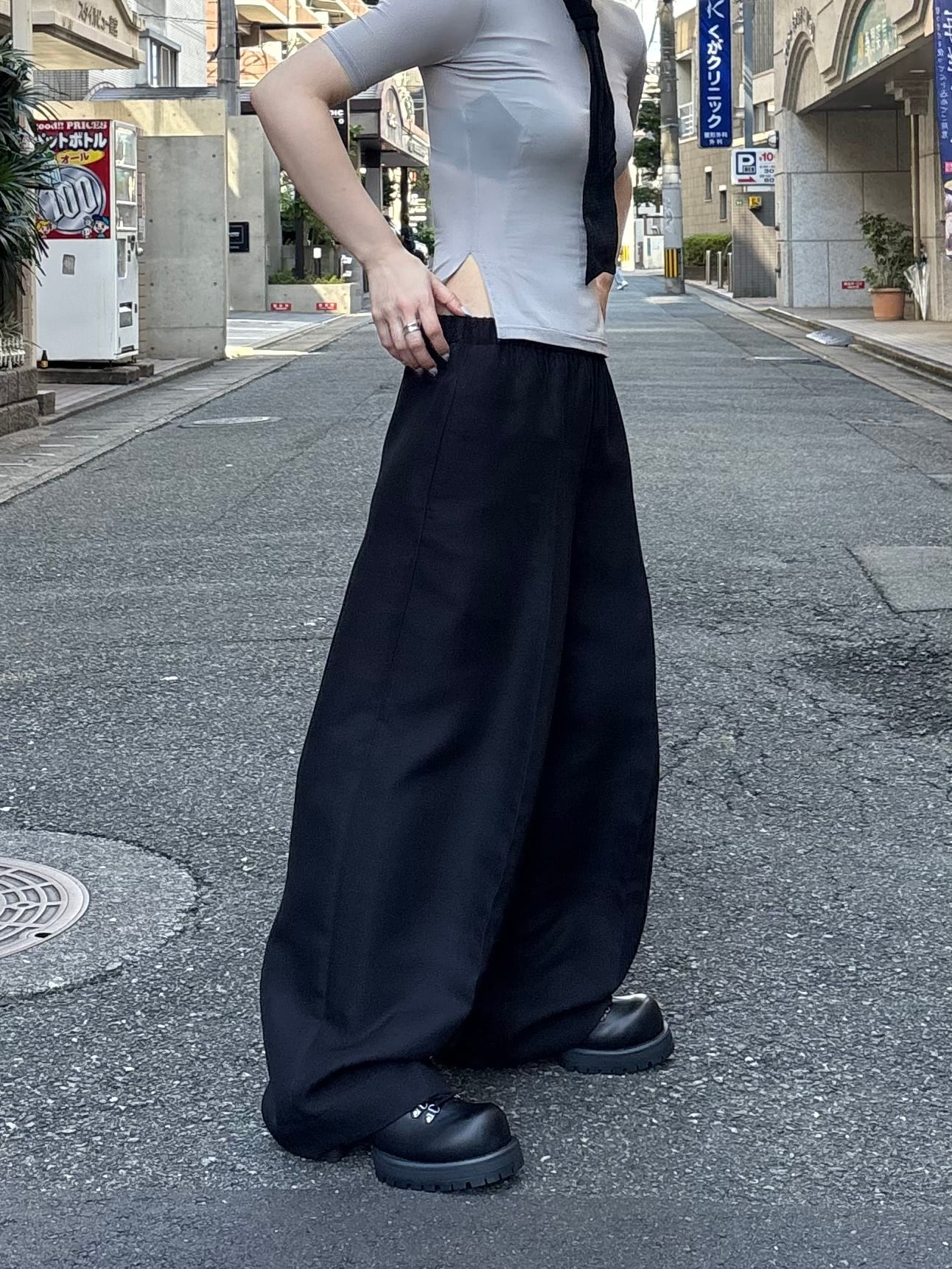 26SS】ENFOLD エンフォルド / コクーンパンツ / WIDE COCOON TROUSERS