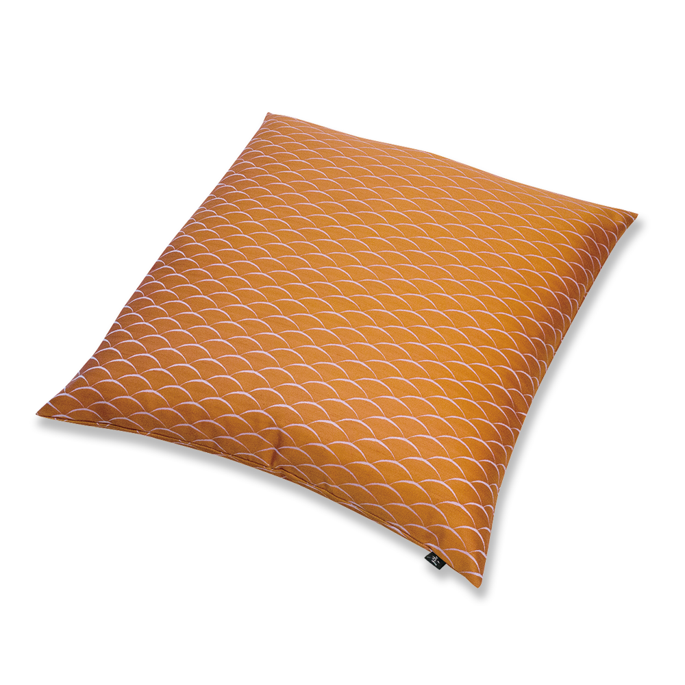 紬織り 座布団(カバーのみ) 露草 AK(あかね) 59×63