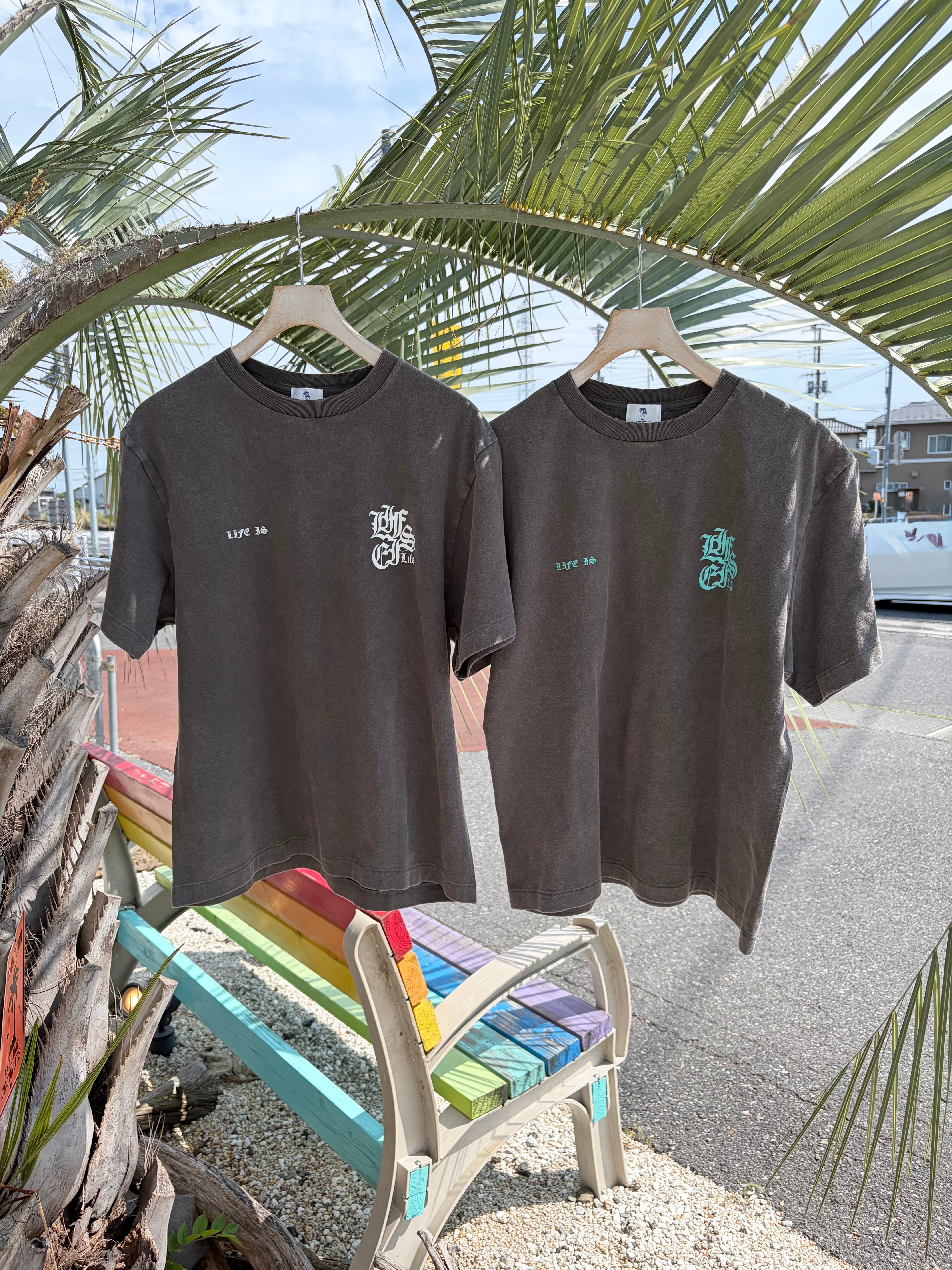 LIFE is lifeピグメントTシャツ￥6,990(7,689)