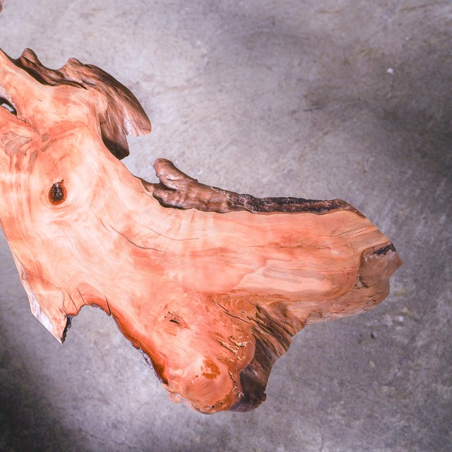 希少材　やまぼうしの一枚板　リビングテーブル