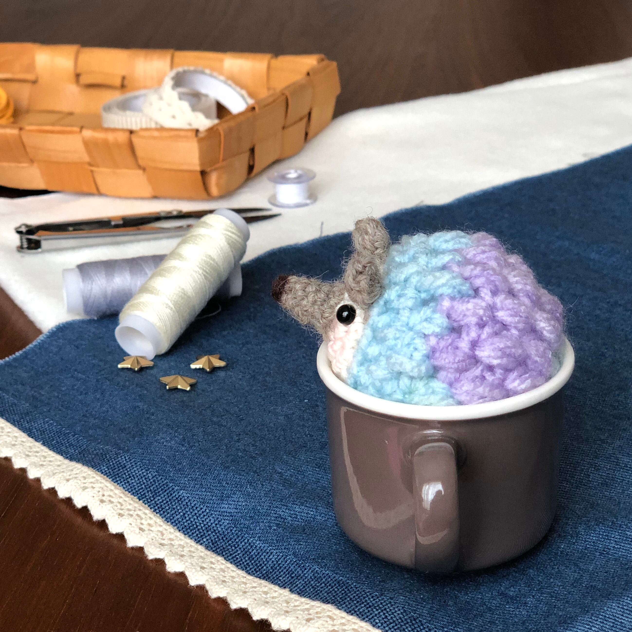 はりねずみ ピンクッション インスタ映えにかわいい ハリネズミ 編み