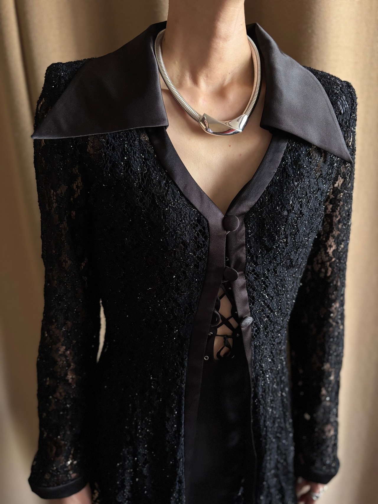 mode metal necklace-4831-7