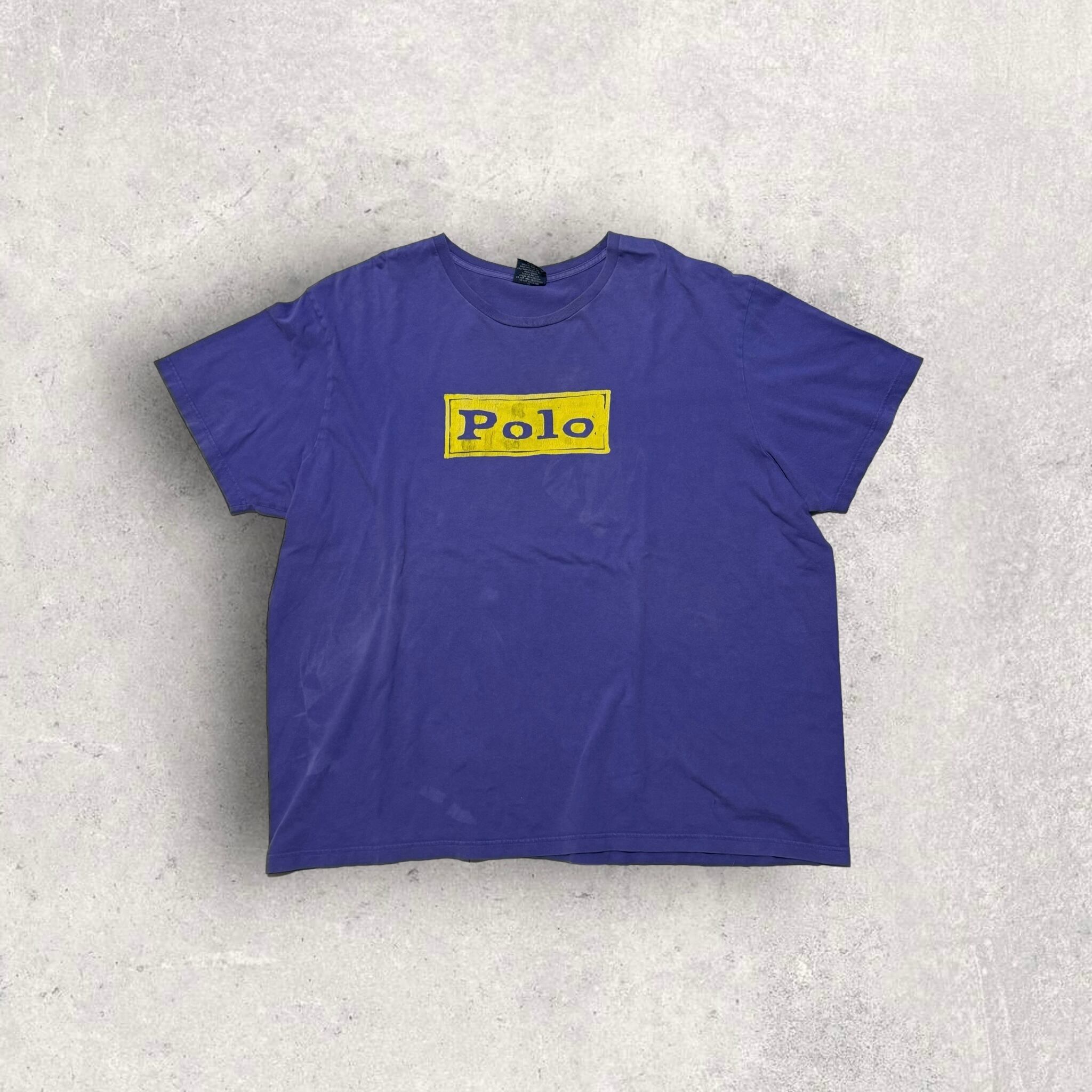 "90's Polo by Ralph Lauren" big logo t-shirt