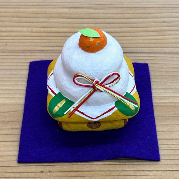 張り子 鏡もち飾り