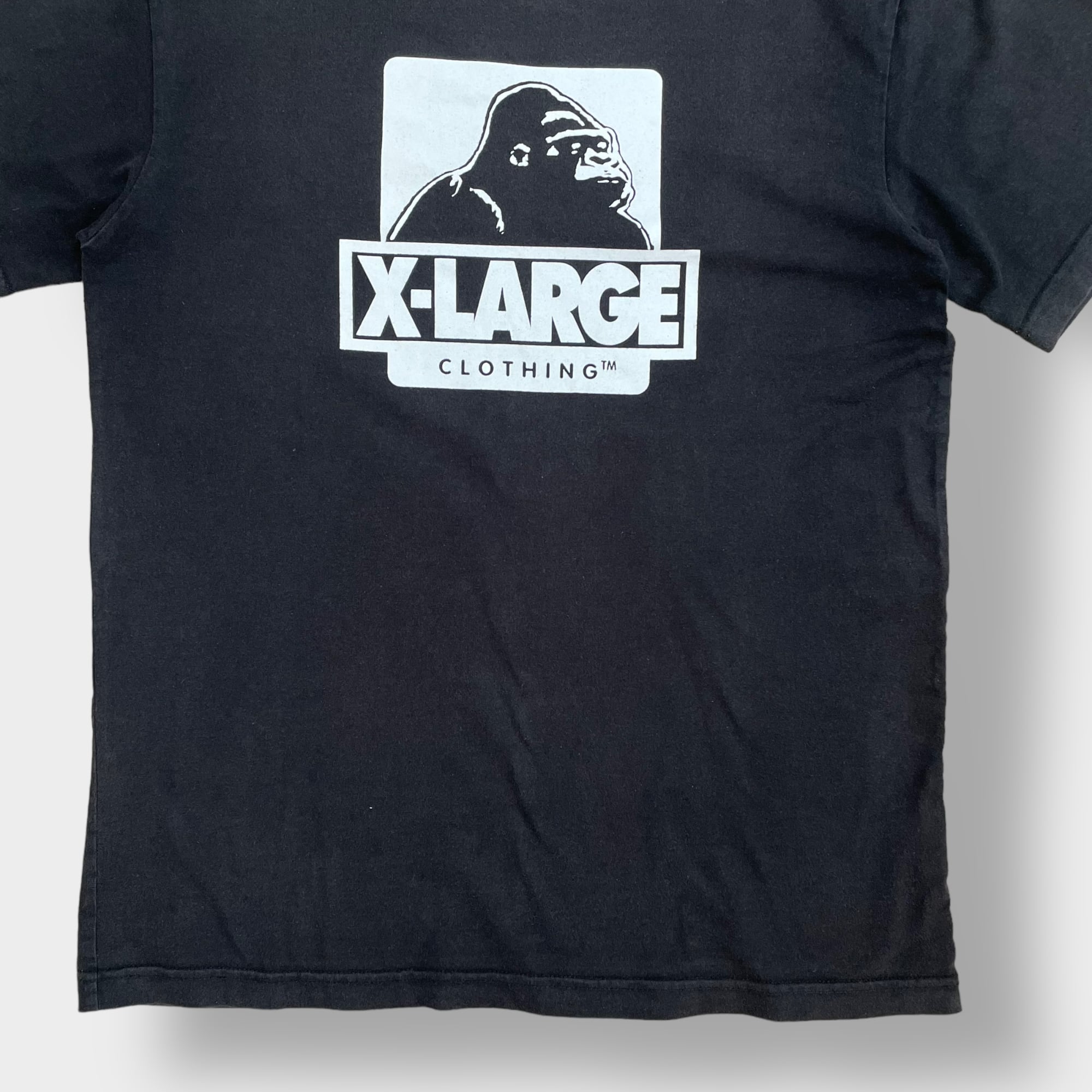 X-LARGE】OGゴリラ ロゴ Tシャツ プリント くすみカラー クルーネック ...