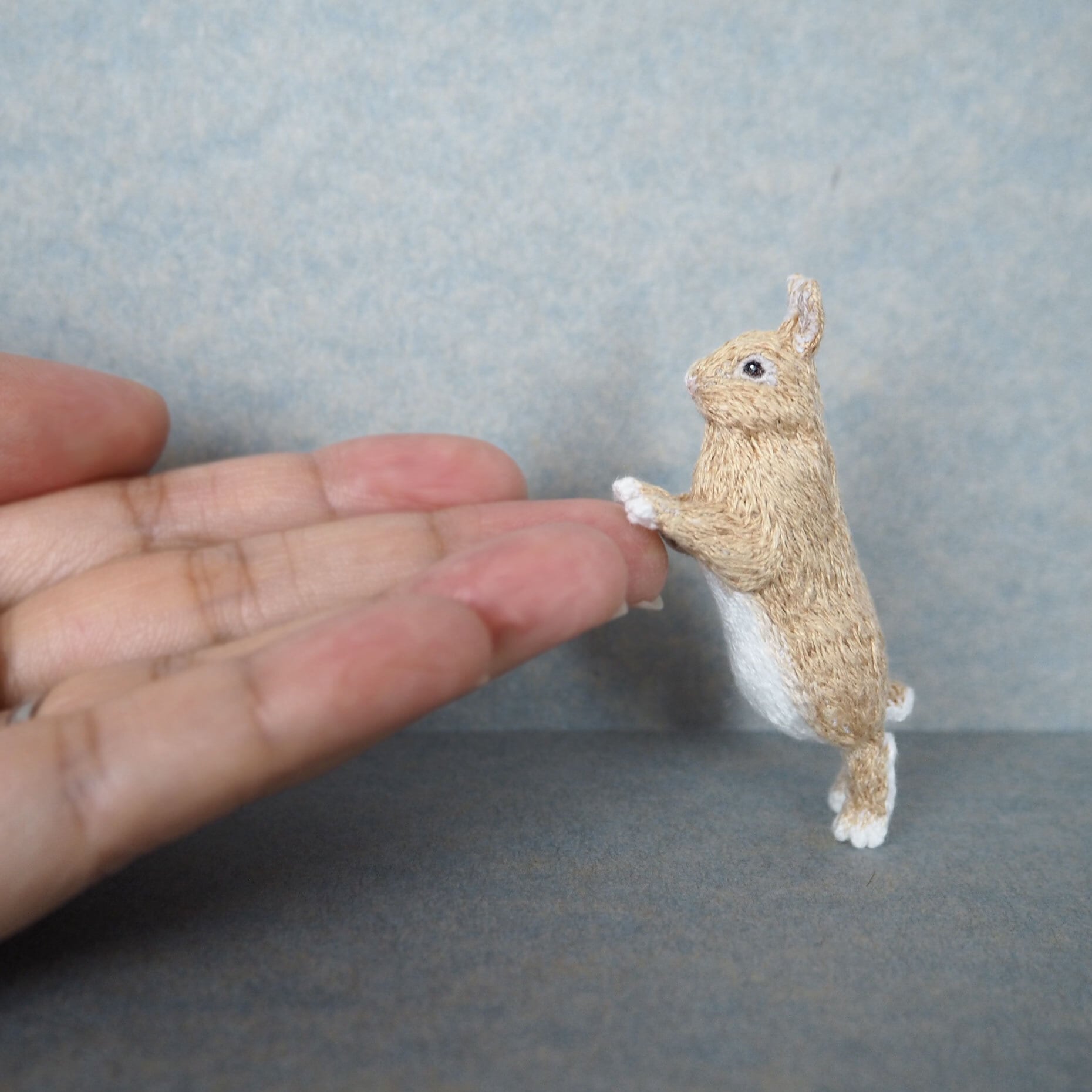 ちいさなうさぎ no.263 5.5cmミニチュアぬいぐるみ | Qucco