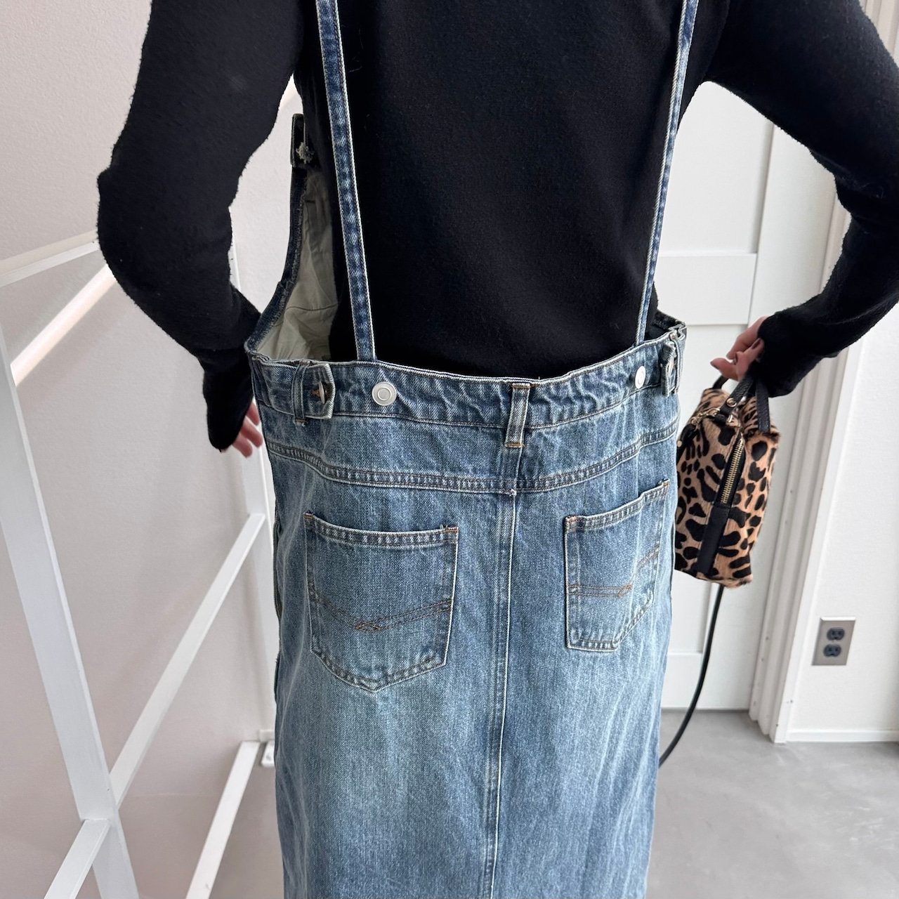 デニムキャミジャンパーSK/ブルー