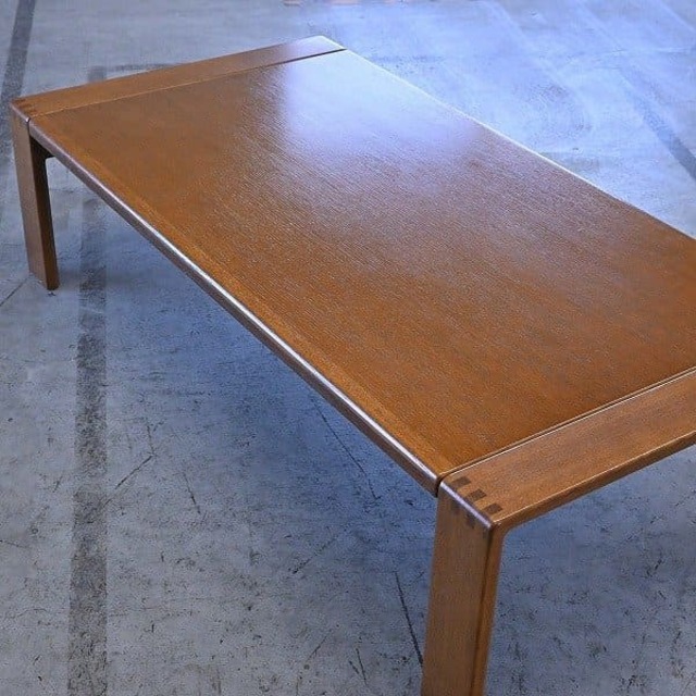 カンディハウス「BOLS/ボルス」オーク材 ロングテーブル センターテーブル リビングテーブル 座卓 インテリアセンター CONDE HOUSE【中古家具/中古インテリア/USED家具ユーズド家具/リサイクル】