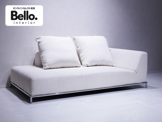 B&B Italia 名作 George 2Pソファ / イタリア モダン デザイナーズ ソファ ジョージ 2人掛けソファ / Antonio Citterio（Vitra,Kartell）