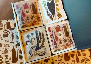 コーヒードリップバッグ【ギフト/贈り物用】12袋　Ryoojingさんイラストパッケージ
