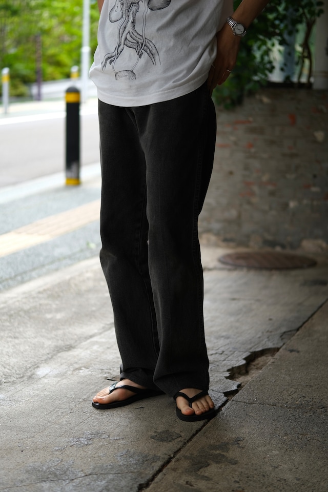 Utah/"havaians" TOP beach sandal/black