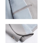 ノッチドラペル ヒップ丈ジャケット&パンツ セットアップ af0384