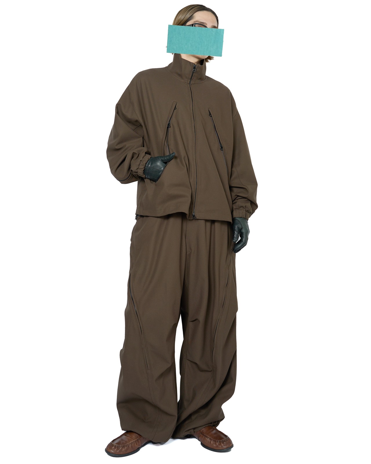 ROTOL "Cotton Serge Ventilated Blouson 〔BROWN〕"