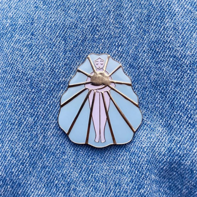 Sun Girl Pin 