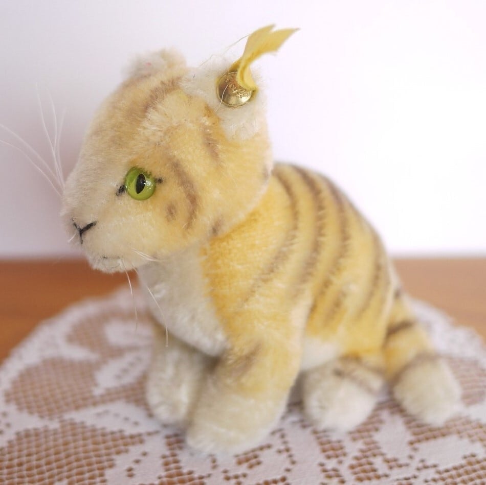 シュタイフ 不機嫌そうなトラ Tiger ドイツ STEIFF