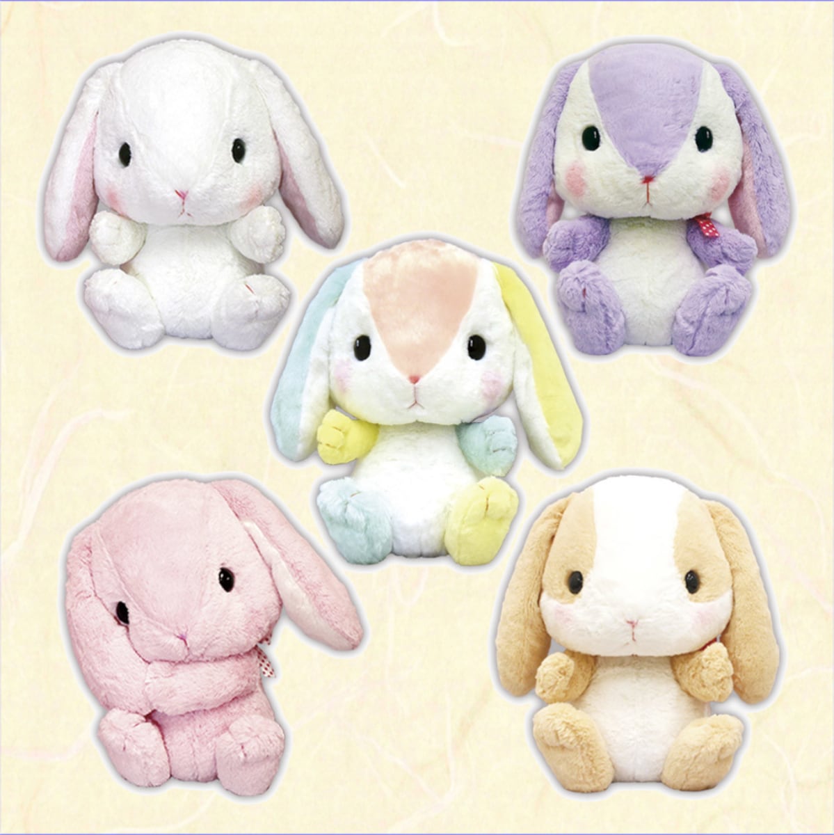 ぽてうさろっぴー シリーズ Bigきゃんでぃちゃん 大きい ぬいぐるみ どうぶつ アニマル 動物 うさぎ ウサギ ロッピー かわいい スコット トイ おもちゃ 玩具 Mapleポッポ ハンドメイドの絵本棚 子供用家具