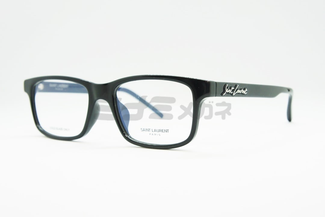 SAINT LAURENT メガネ SL319/F 001 スクエア サンローラン ITALY