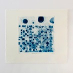 エグチジュンコ「距離のあるハーモニー 」Eguchi Junko"Harmony with Distance"etching/sheet) thumbnail 2