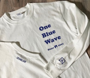 IZUBLUE　OneBlueWave　ロングTシャツ