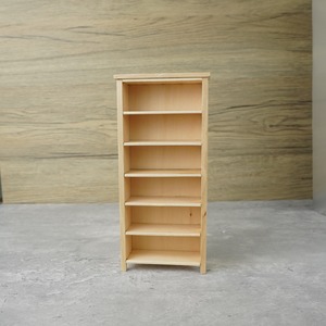 020-30007　ミニチュア家具　cabinet&shelf　本棚