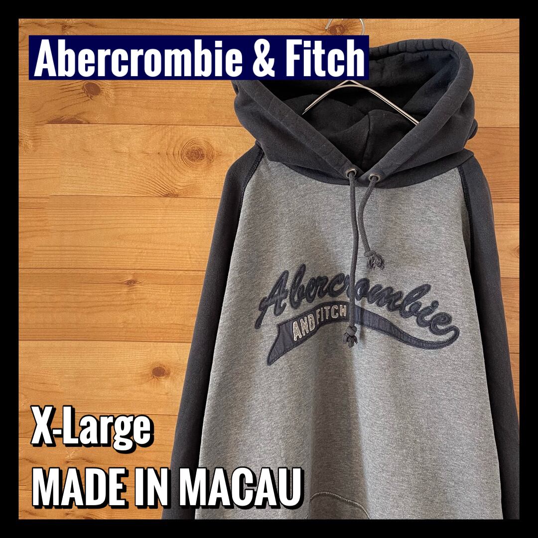 Abercrombie & Fitch】ゆるだぼ スウェット パーカー プルオーバー