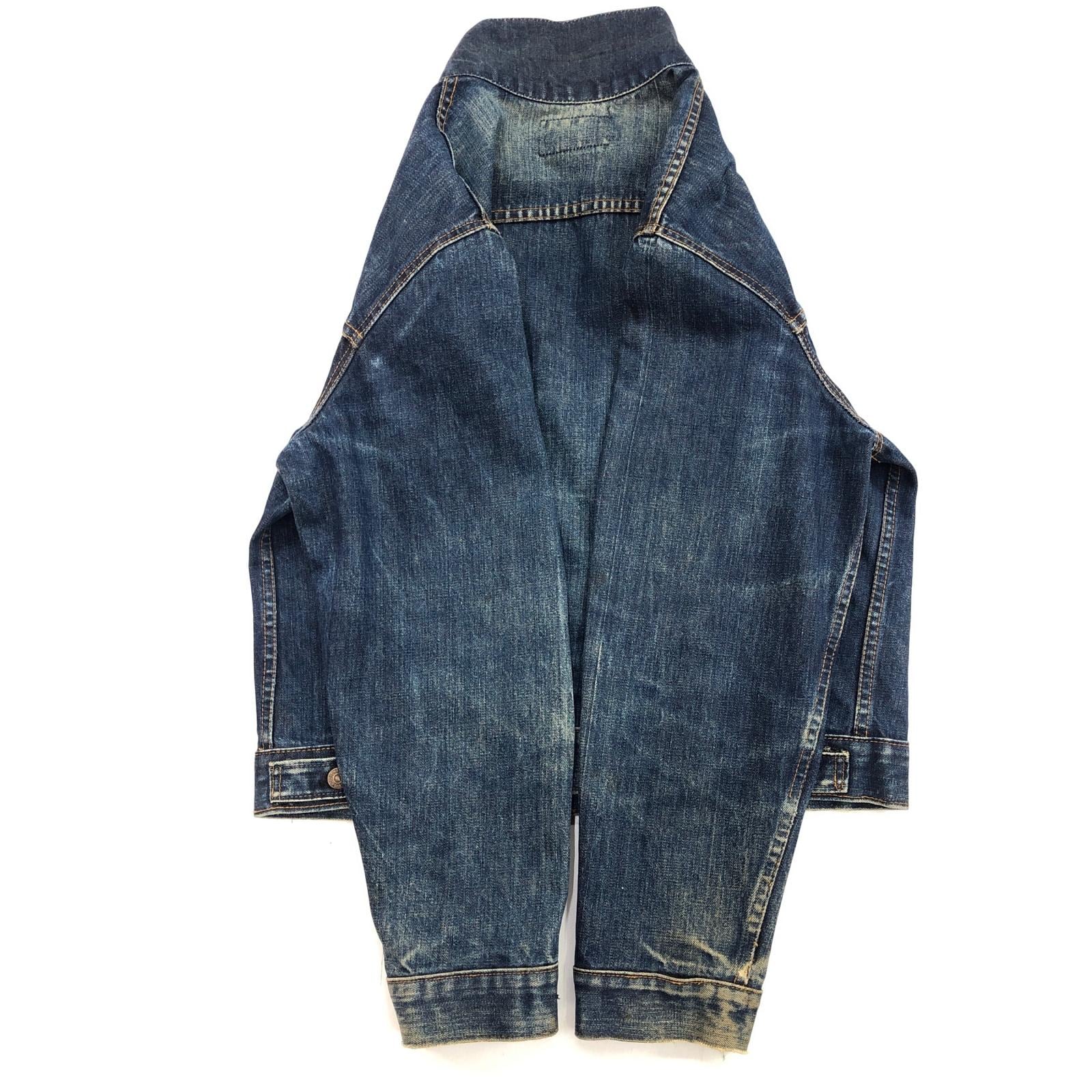 Levi's70505 BigE ケアタグ 525刻印 オリジナル 1960年代 LEVI'S リーバイス 60年代 USA製 70505 4th BIG E 不均等V ボタン裏