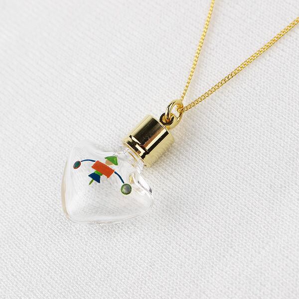 漆塗ガラスペンダント【やじろべえ】 香るペンダント アロマペンダント